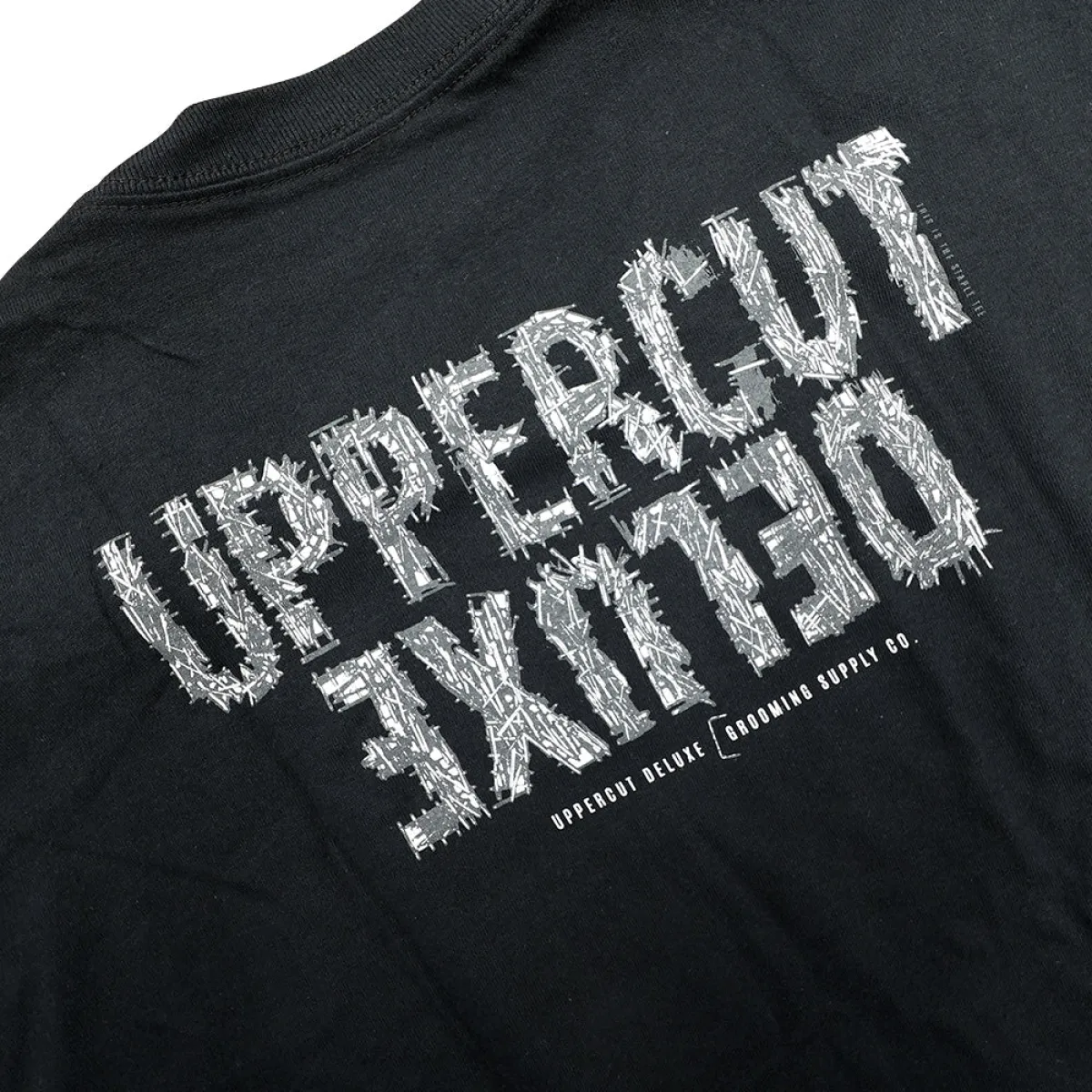 Uppercut Deluxe - T-Shirt Black - Czarna koszulka w rozmiarze M