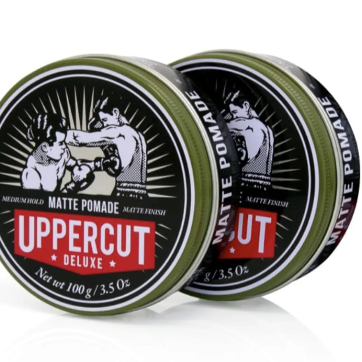Uppercut Deluxe - Matte Pomade - Wodna pomada do włosów Zestaw 2 x 100g