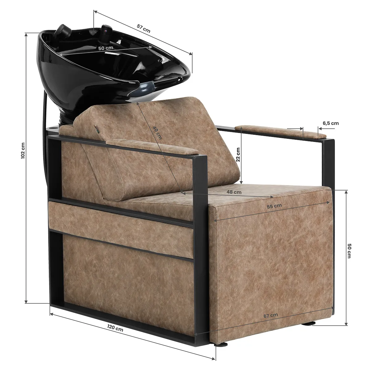 Myjnia fryzjerska Gabbiano Modena 