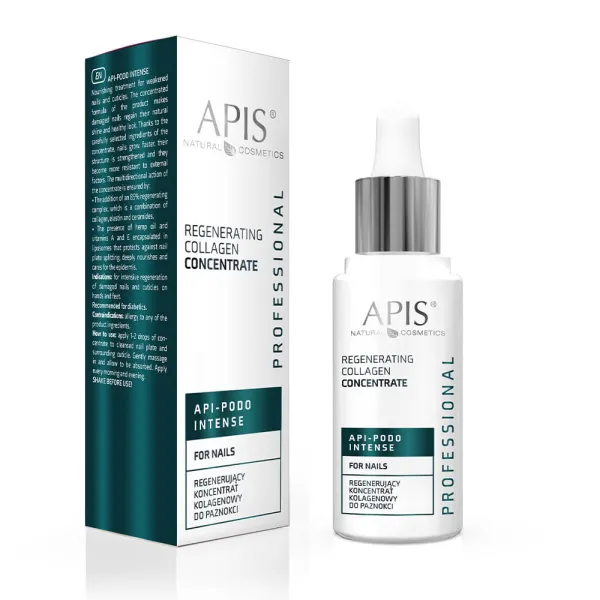 Apis - Api - Podo Intense - Regenerujacy koncentrat kolagenowy do paznokci 30ml