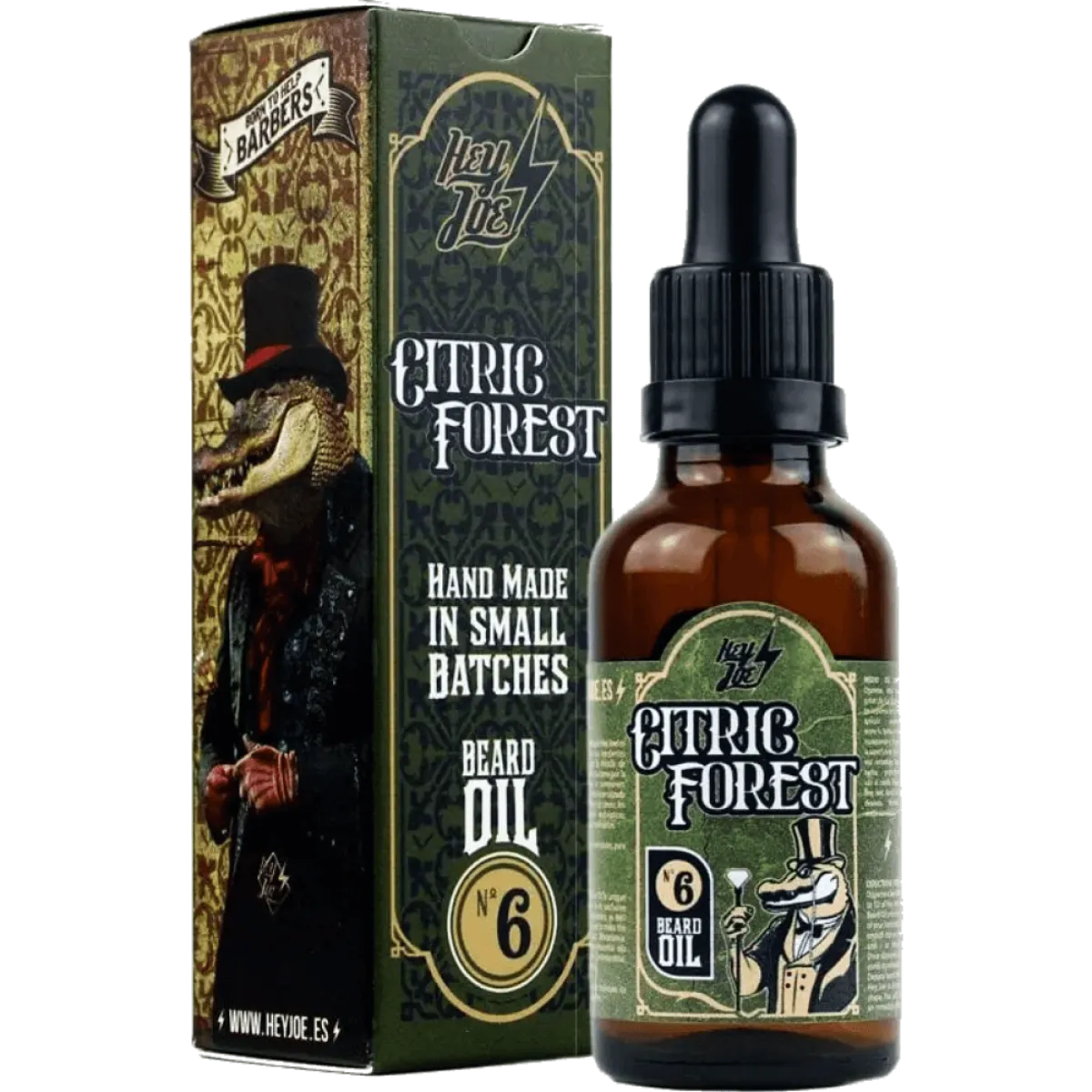 Hey Joe - Beard Oil No.6 Citric Forest - Olejek do brody 30ml