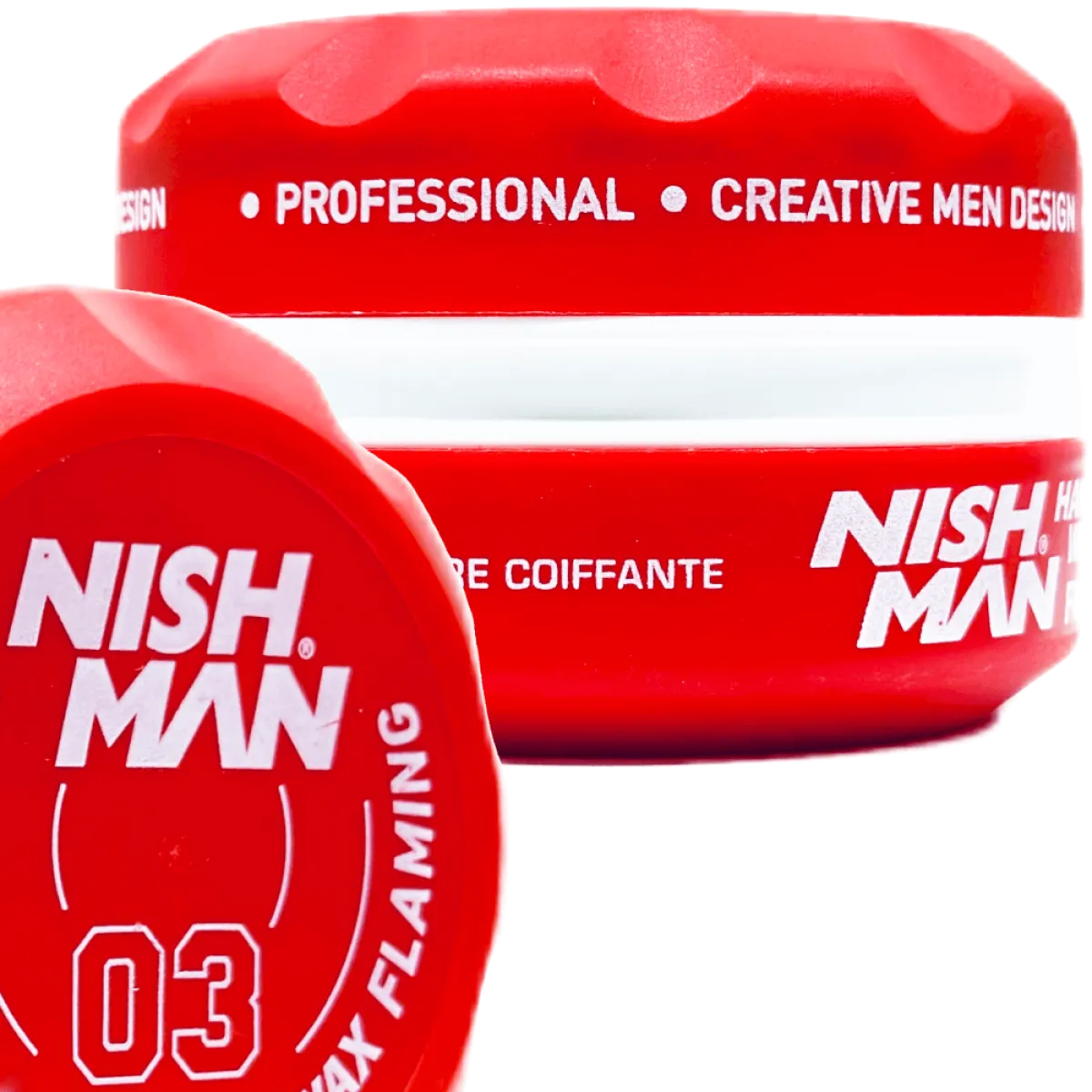 Nishman - 03 Styling Wax Flaming - Pomada do włosów 150ml