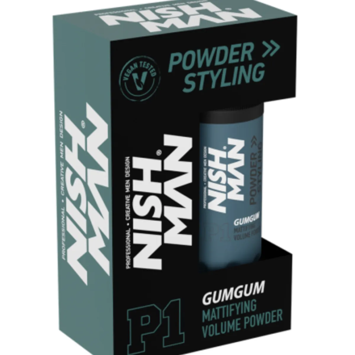 Nishman - P1 GumGum Volume Look Powder - Puder do stylizacji włosów zapachowy 20g