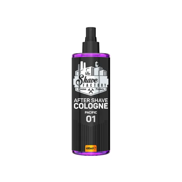 The Shave Factory - Pacific 01 After Shave Cologne Spray - Perfumowana Woda Kolońska po Goleniu 400ml