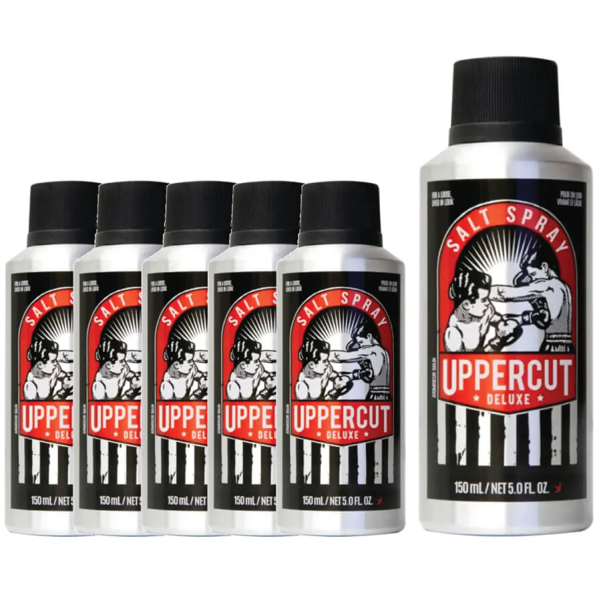 Uppercut Deluxe - Pakiet Salt Spray - Tonik do stylizacji włosów - 6 szt.