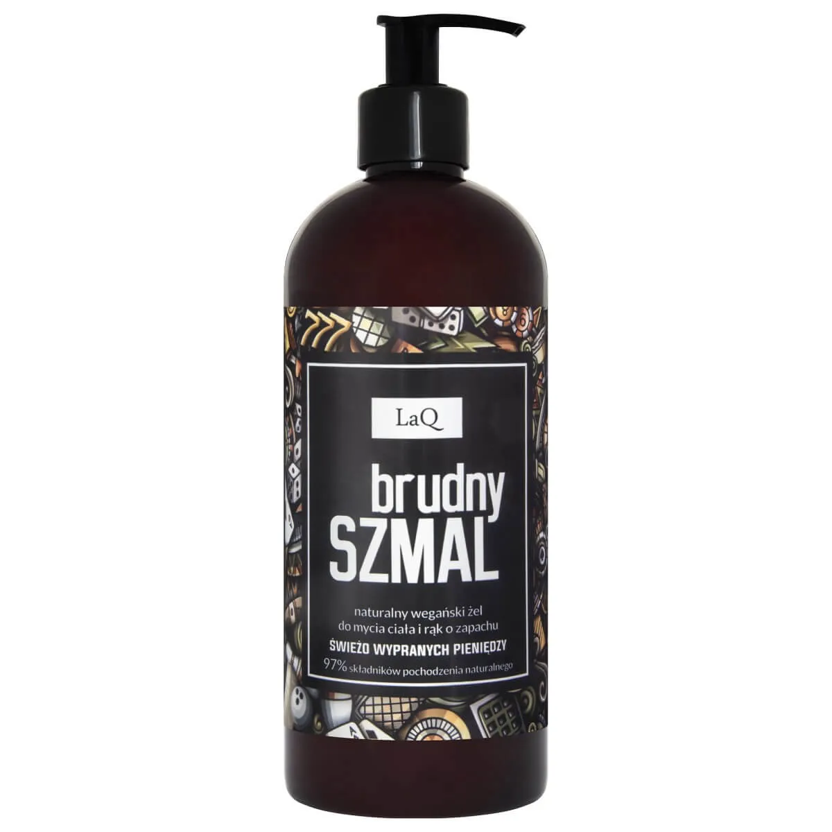 LaQ - Brudny Szmal - Żel do mycia ciała i rąk 400ml