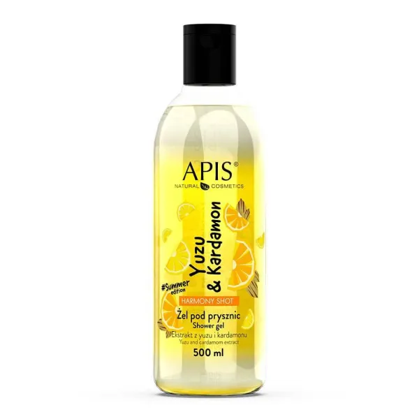 Apis - Harmony Shot - Żel pod Prysznic Yuzu & Cardamon 500ml