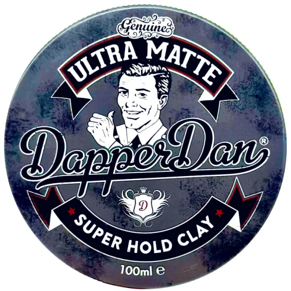Dapper Dan - Ultra Matt Super Hold Clay - Wodna pomada do włosów 100ml