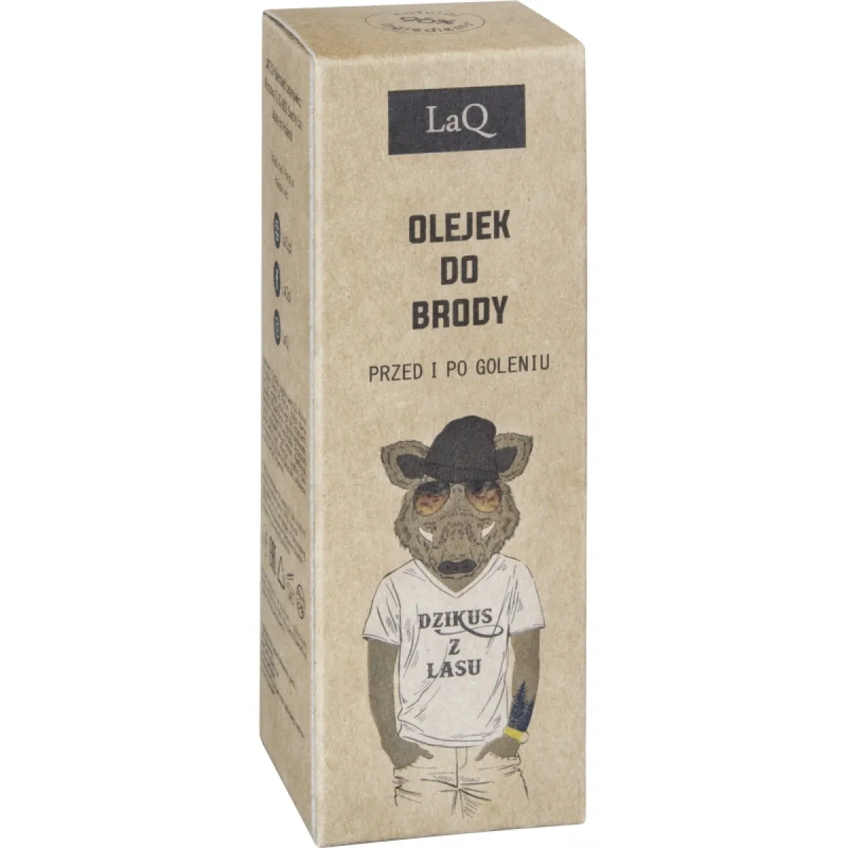 LaQ - Dzikus z lasu - Pielęgnacyjny olejek do brody i po goleniu 30ml