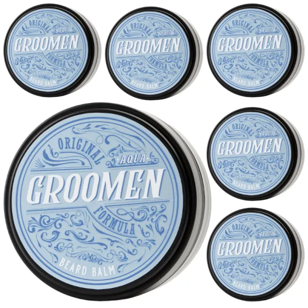 Groomen - Aqua - Balsam do brody PAKIET 6x50g