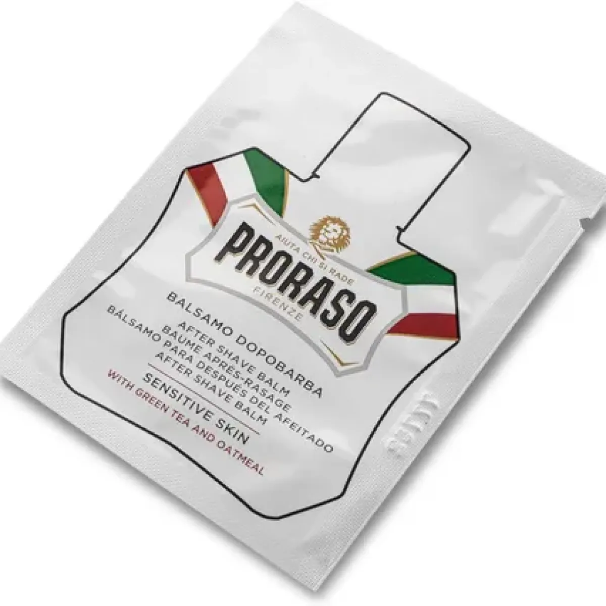 Proraso - Sensitive, linia Biała - Balsam po goleniu, do skóry wrażliwej, łagodzący podrażnienia 4ml