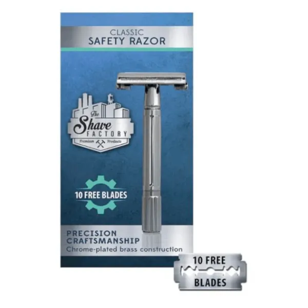 The Shave Factory - Classic Safety Razor - Klasyczna Maszynka Do Golenia