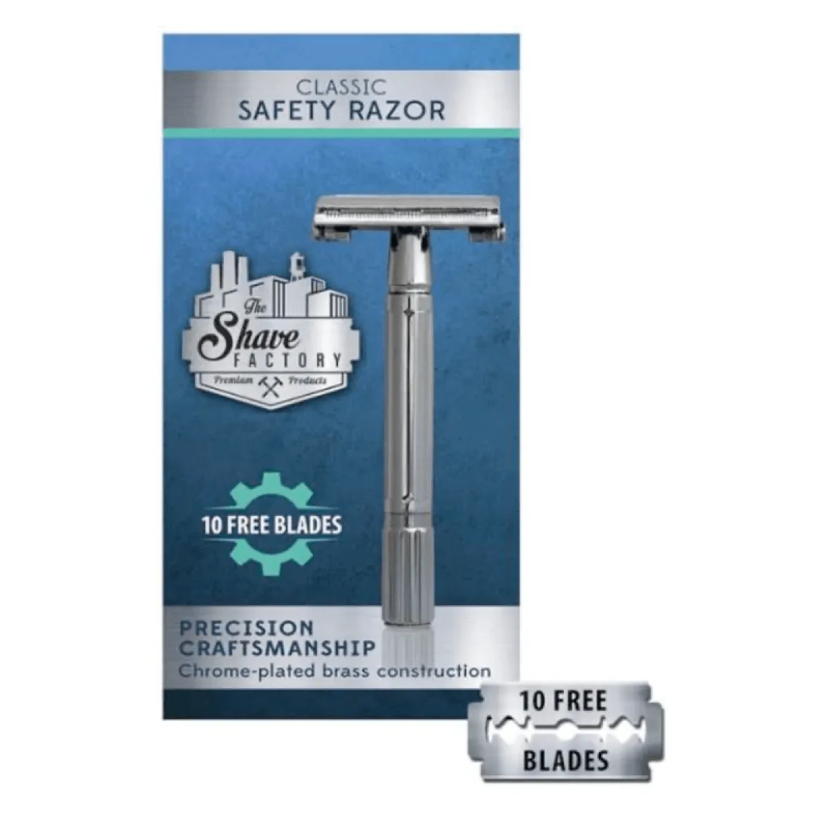 The Shave Factory - Classic Safety Razor - Klasyczna Maszynka Do Golenia