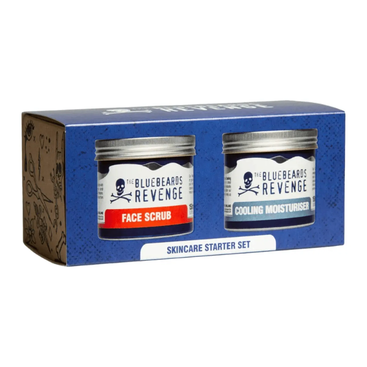 The Bluebeards Revenge - Skincare Starter Set - Zestaw Kosmetyków do Twarzy 2x150ml