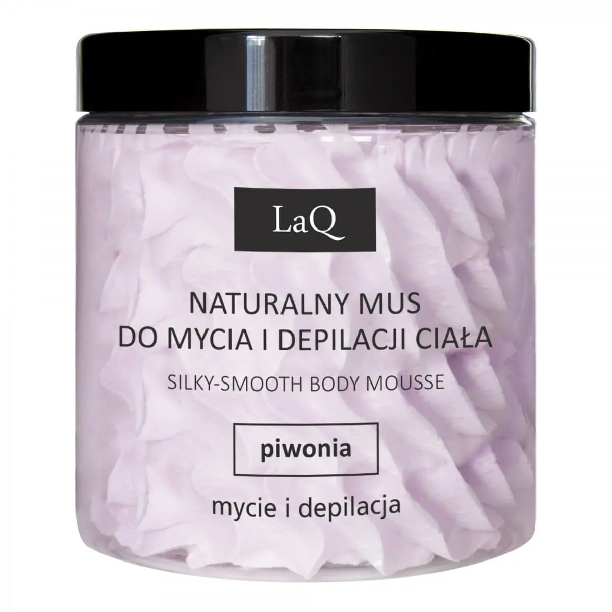 LaQ - Piwonia - Mus do mycia i depilacji ciała 100ml