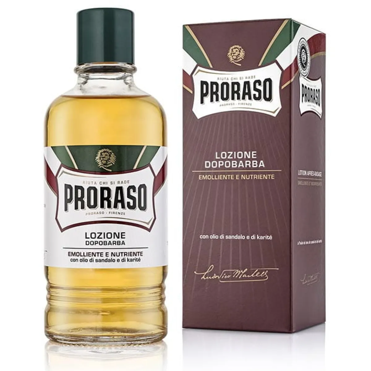 Proraso - Coarse Beards, linia Czerwona - Aftershave, Woda po goleniu 400ml