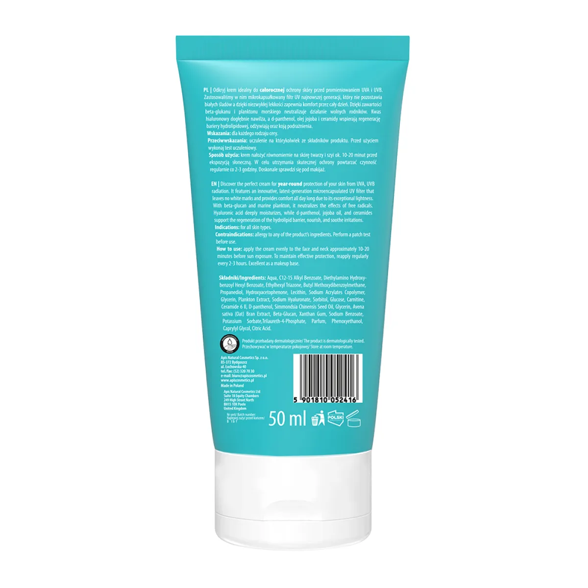 Apis - PURE SUN CARE Krem do twarzy SPF 30 - 50ml