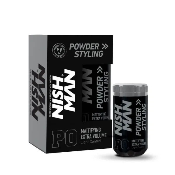 Nishman - P0 Light Control Hair Powder - Matujący puder do stylizacji włosów 20g