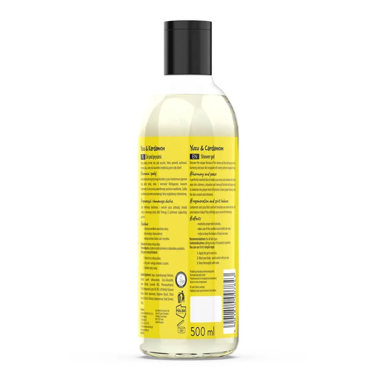 Apis - Harmony Shot - Żel pod Prysznic Yuzu & Cardamon 500ml