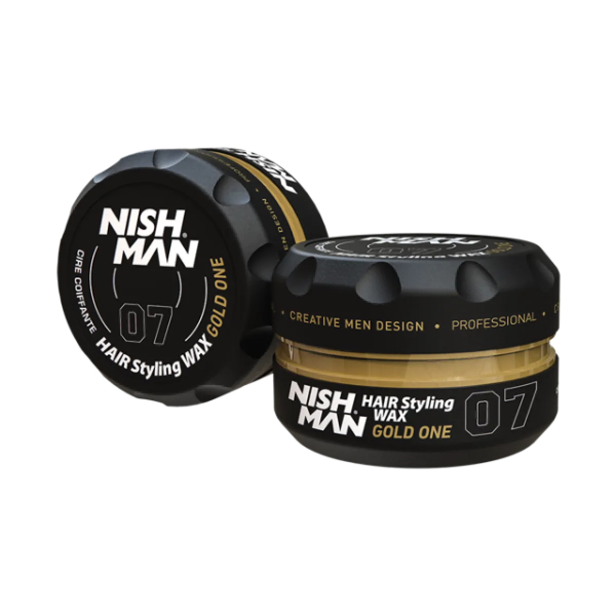 Nishman - 07 Styling Wax Gold One - Pomada do włosów 150ml