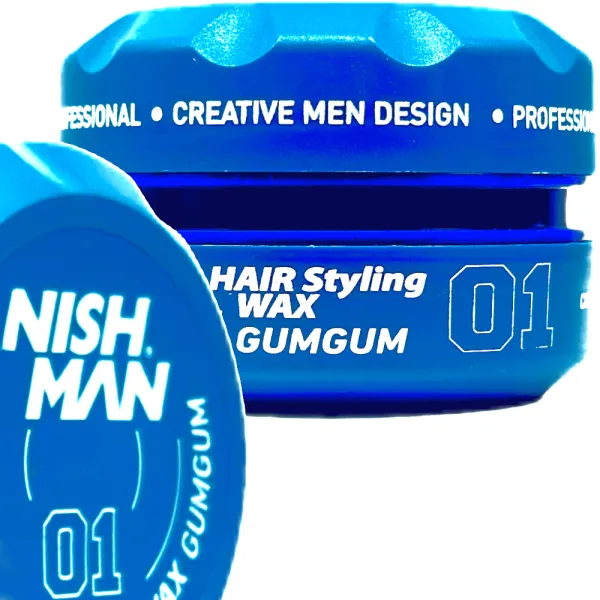 Nishman - 01 Styling Wax Gumgum - Pomada do włosów 150ml