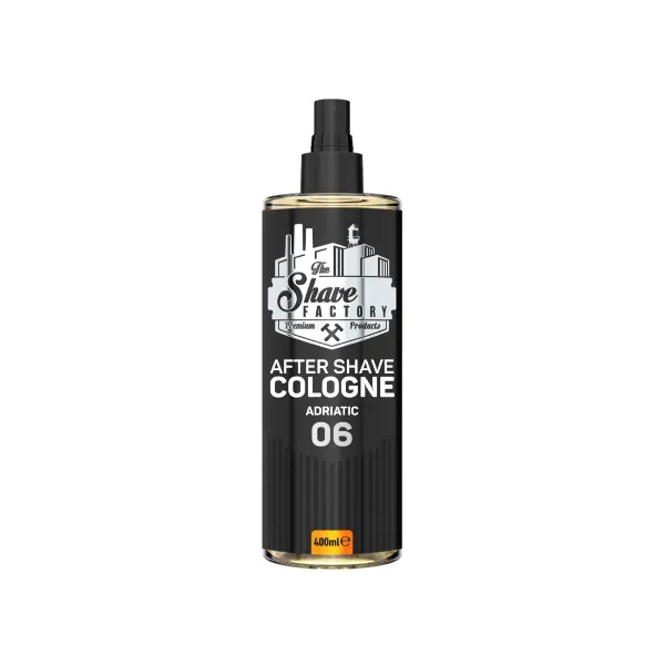 The Shave Factory - Adriatic 06 After Shave Cologne Spray - Perfumowana Woda Kolońska po Goleniu 400ml