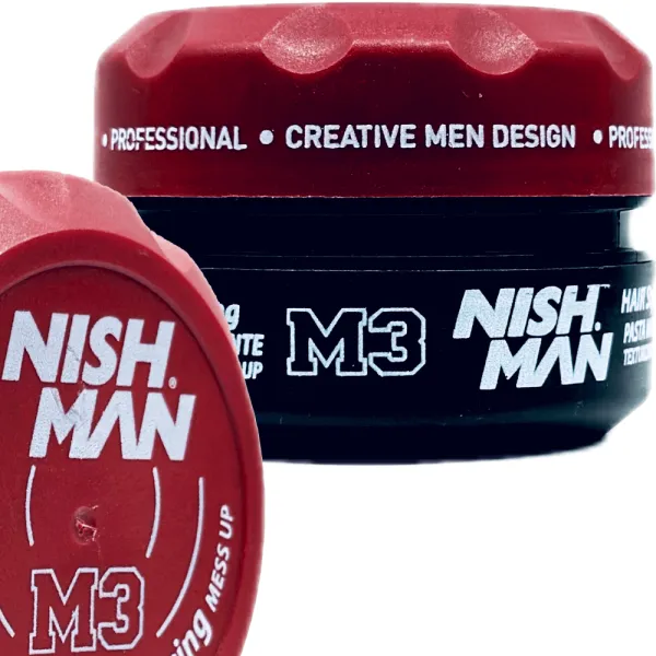 Nishman - M3 Matte Texturizing Mess Up - Pomada do włosów 100ml