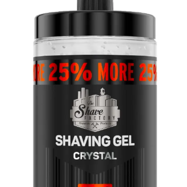 The Shave Factory - Crystal Shaving Gel - Żel do precyzyjnego golenia 1250ml