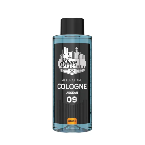 The Shave Factory - Aegean 09 After Shave Cologne - Perfumowana Woda Kolońska po Goleniu 500ml