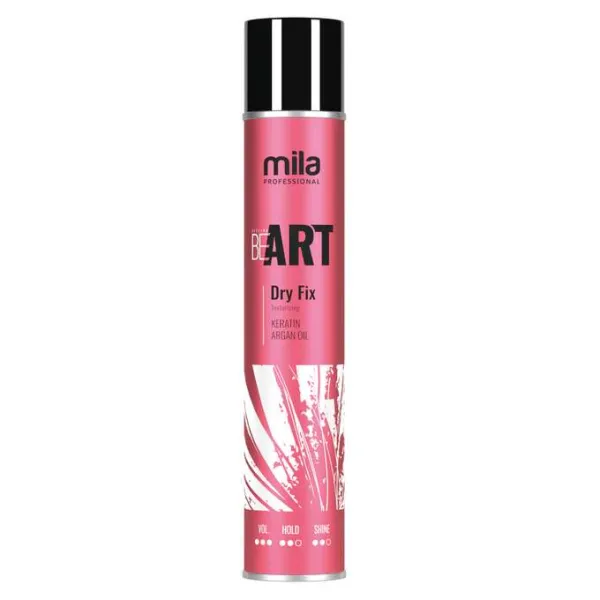 Mila - Be Art Dry Fix - Suchy Lakier do Włosów 500ml