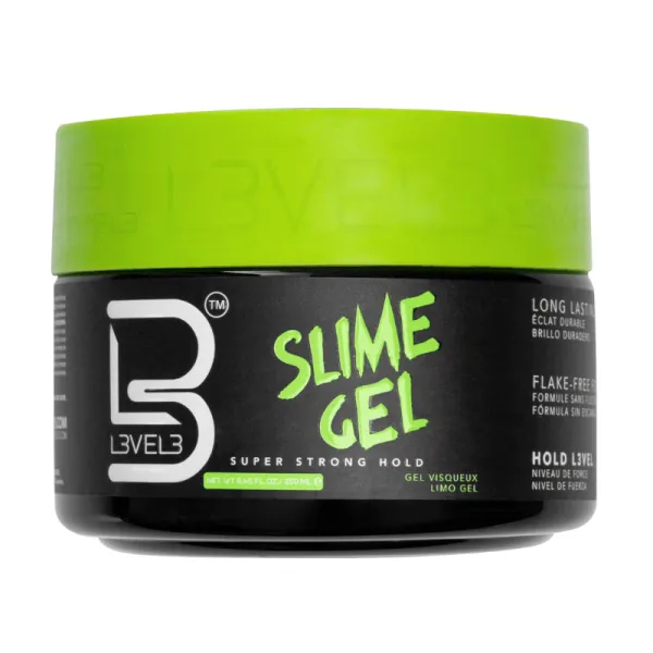 L3VEL3 -Slime gel - Profesjonalny żel do stylizacji włosów - mocny - 250 ml