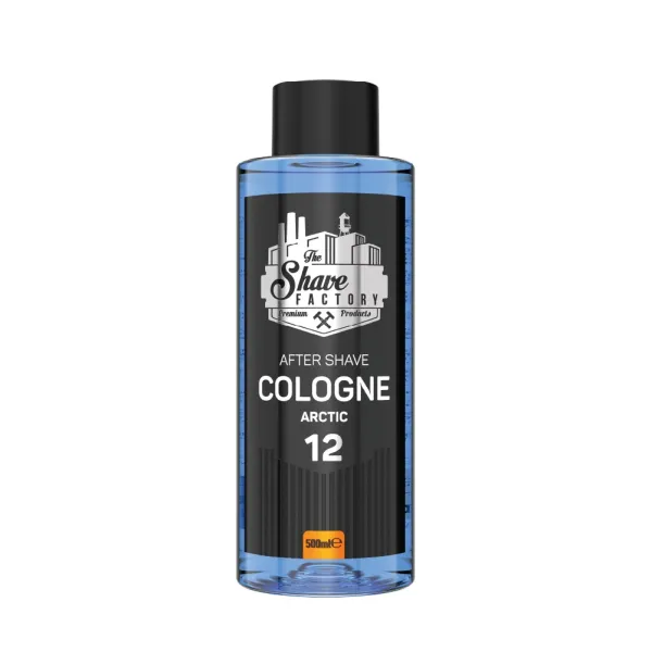 The Shave Factory - Arctic 12 After Shave Cologne - Perfumowana Woda Kolońska po Goleniu 500ml