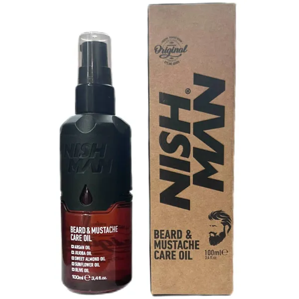 Nishman - Beard & Moustache Care Oil - Olejek do brody 100ml