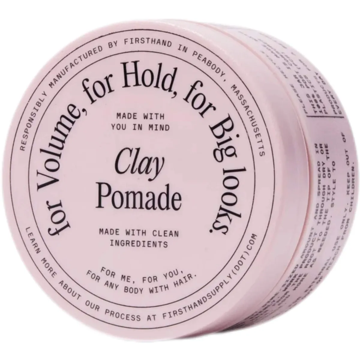 Firsthand Supply - Clay Pomade - Wodna pomada do włosów 88ml