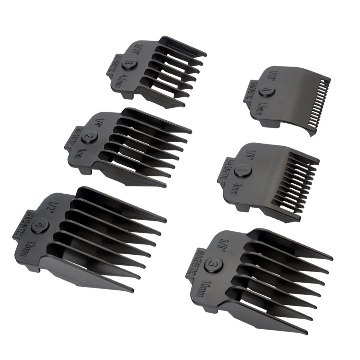 TPOB - Magnetic Guards Blackout Edition - Zestaw 6 nasadek magnetycznych, czarny
