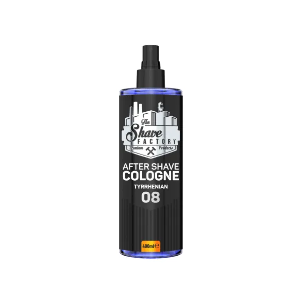 The Shave Factory - Tyrrhenian 08 After Shave Cologne Spray - Perfumowana Woda Kolońska po Goleniu 400ml