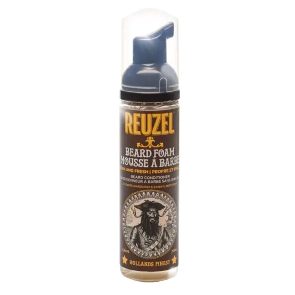 Reuzel - Beard Foam Clean&Fresh - Odżywka do brody w formie pianki 70ml