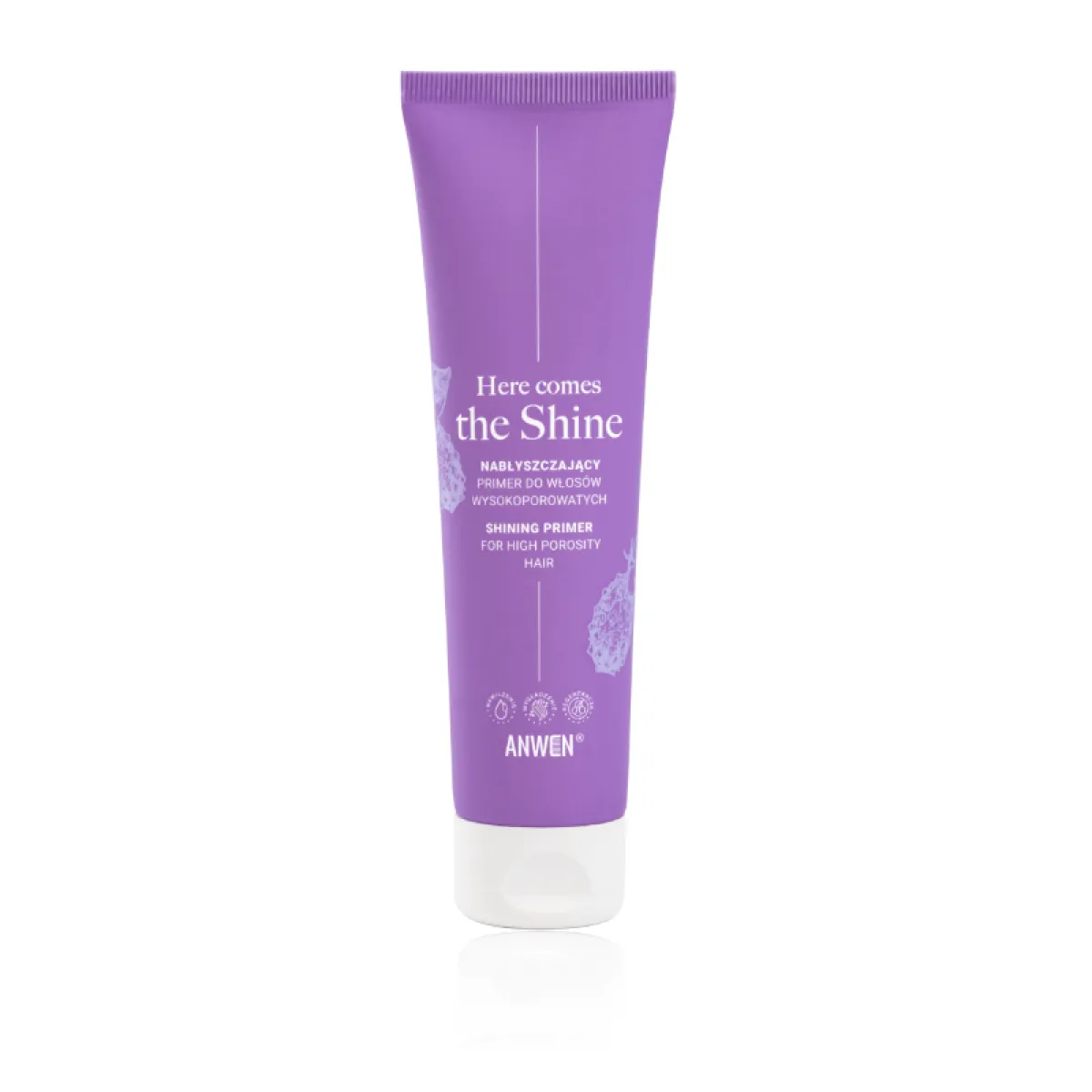 Anwen - Here Comes The Shine - Nabłyszczający Primer Do Włosów Wysokoporowatych 100ml