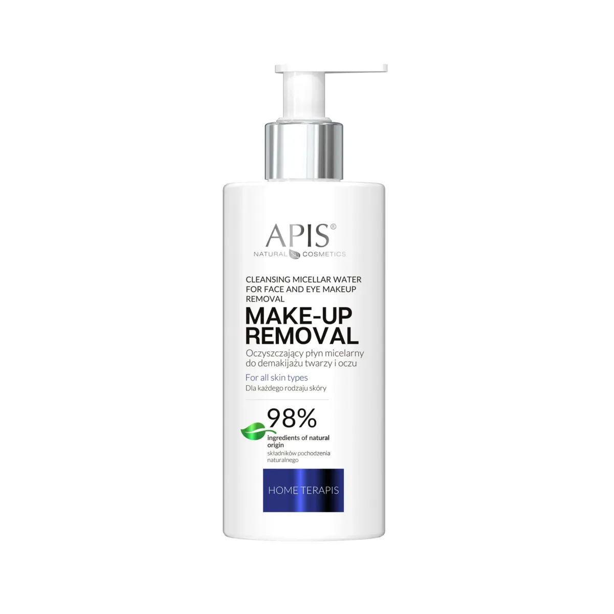 Apis - Home Terapis - Oczyszczający Płyn Micelarny do Demakijażu Twarzy i Oczu 300ml