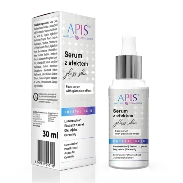APIS CRYSTAL SKIN Serum do twarzy z efektem GLASS SKIN 30 ml