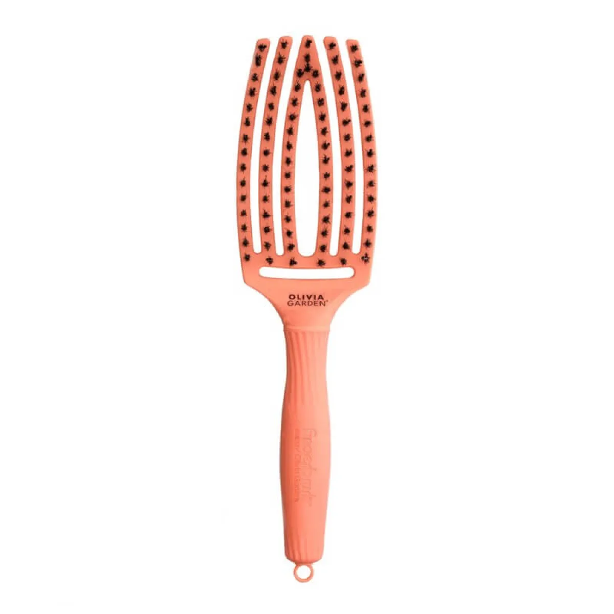 Olivia Garden - Fingerbrush Combo Coral Medium - Szczotka do Włosów