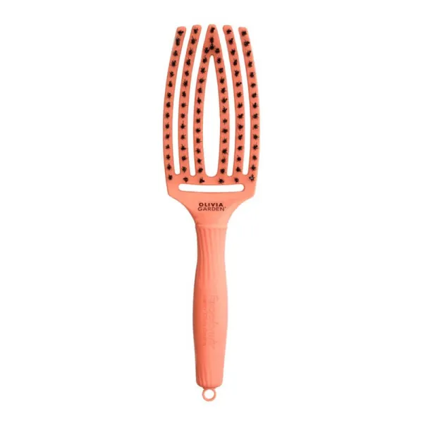 Olivia Garden - Fingerbrush Combo Coral Medium - Szczotka do Włosów