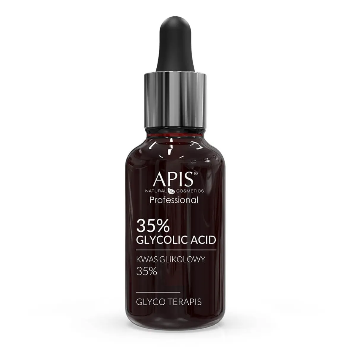 Apis - Kwas glikolowy 35% - Wspomaga złuszczanie, wygładza i regeneruje skórę 30ml