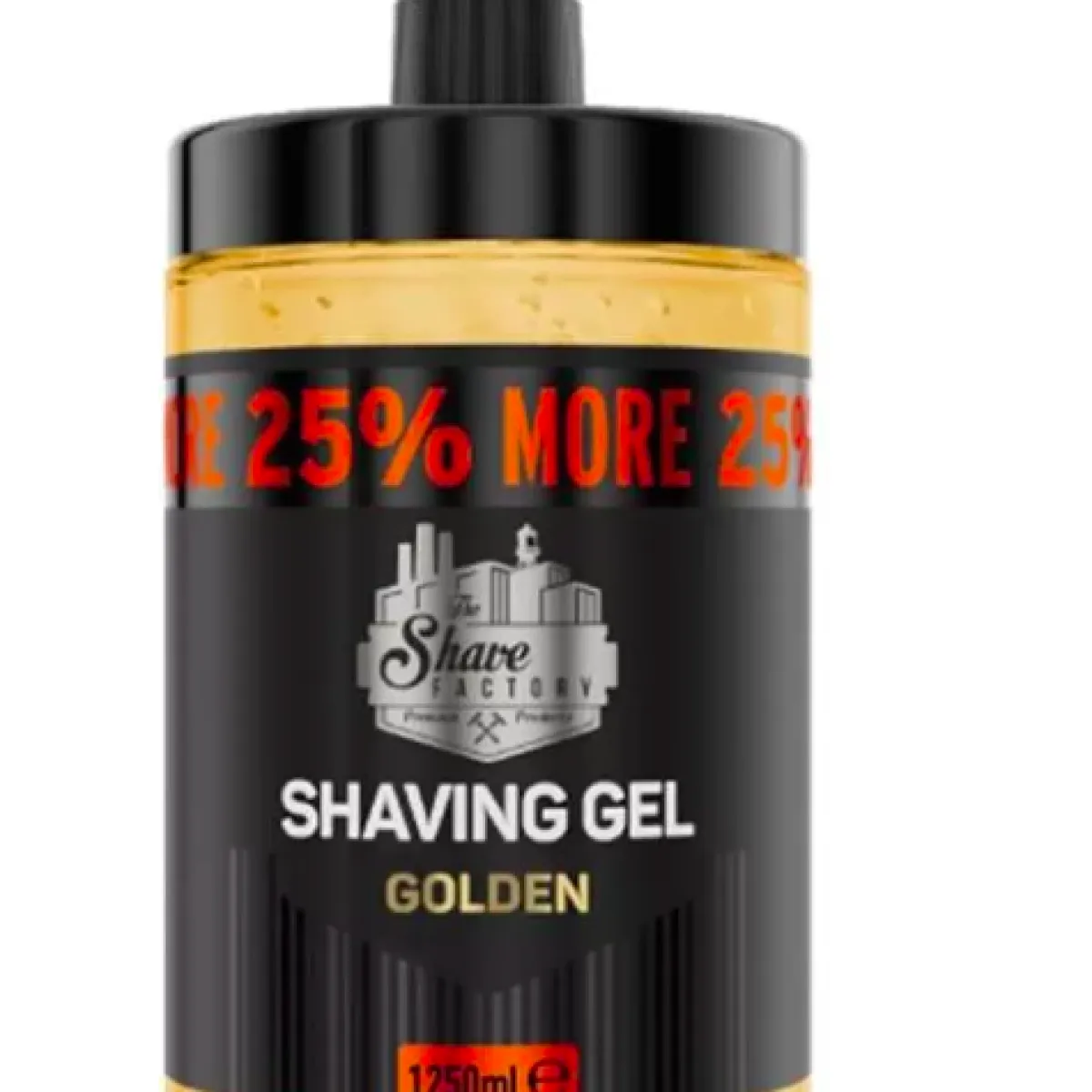 The Shave Factory - Golden Shaving Gel - Żel do precyzyjnego golenia 1250ml