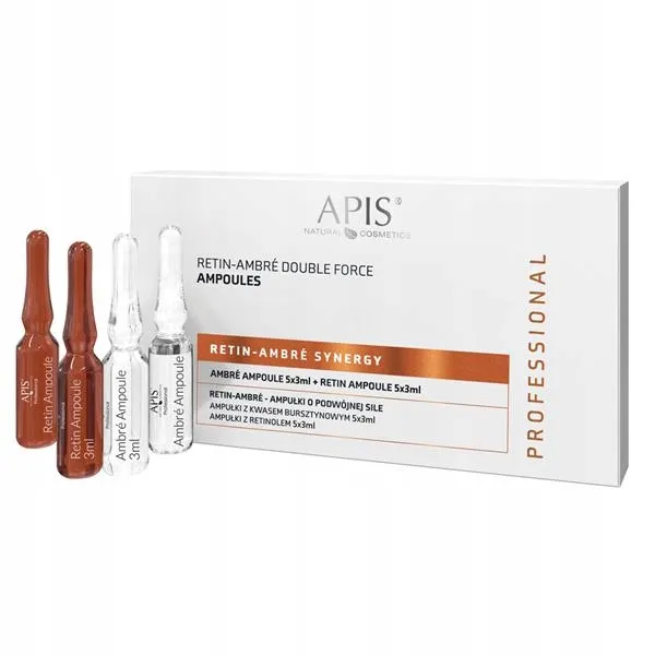 APIS - RETIN - AMBRE SYNERGY Ampułki o podwójnej sile / 10x3ml