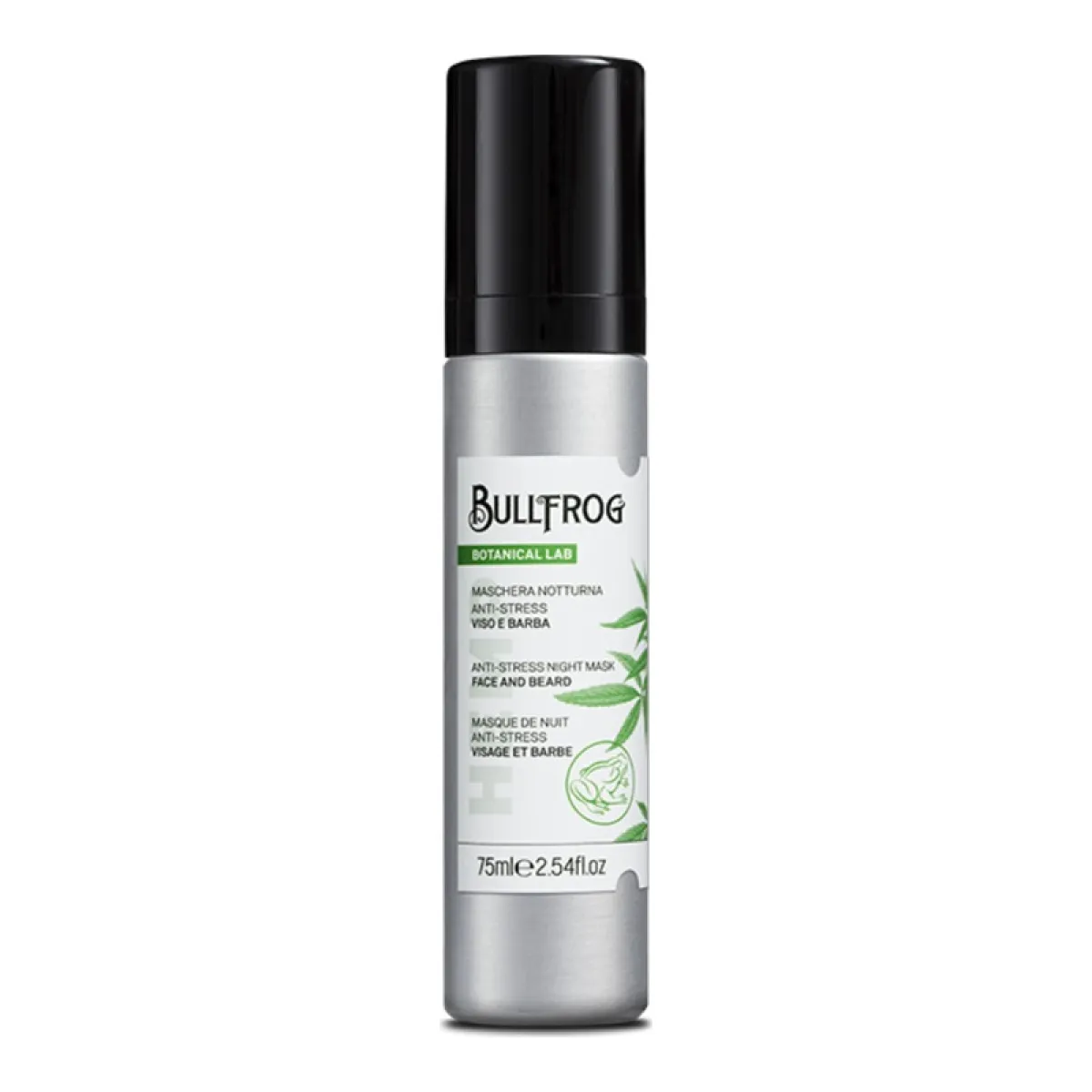 Bullfrog - Botanical Lab Anti-stress Night Mask - Maska na noc do twarzy i brody 75ml
