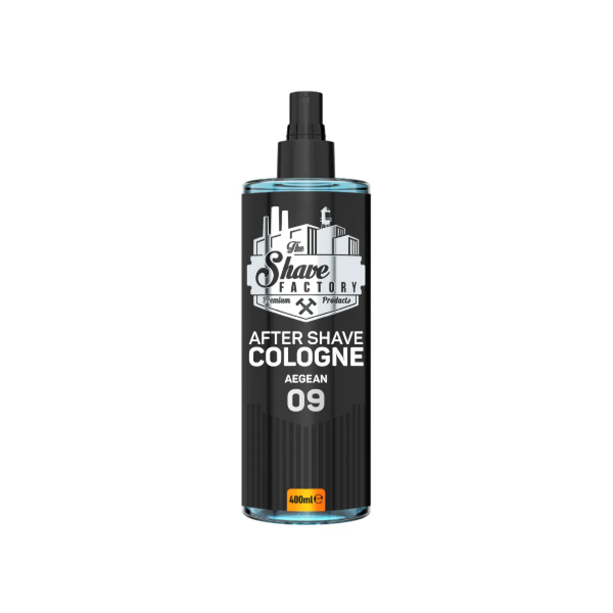 The Shave Factory - Aegean 09 After Shave Cologne Spray - Perfumowana Woda Kolońska po Goleniu 400ml