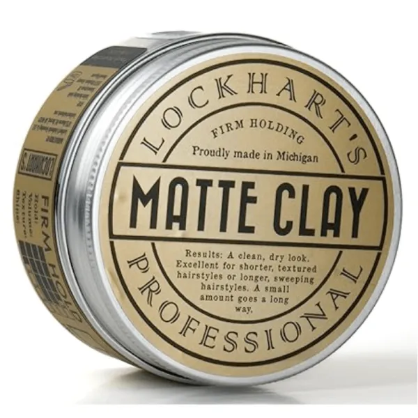 Lockhart's - Matte Clay - Pomada, glinka do włosów 96g