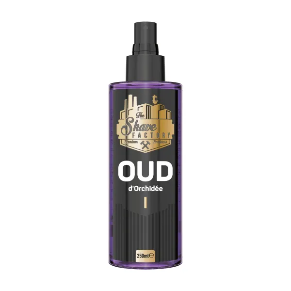 The Shave Factory - OUD I d'Orchidée After Shave Cologne - Perfumowana Woda po Goleniu 250ml