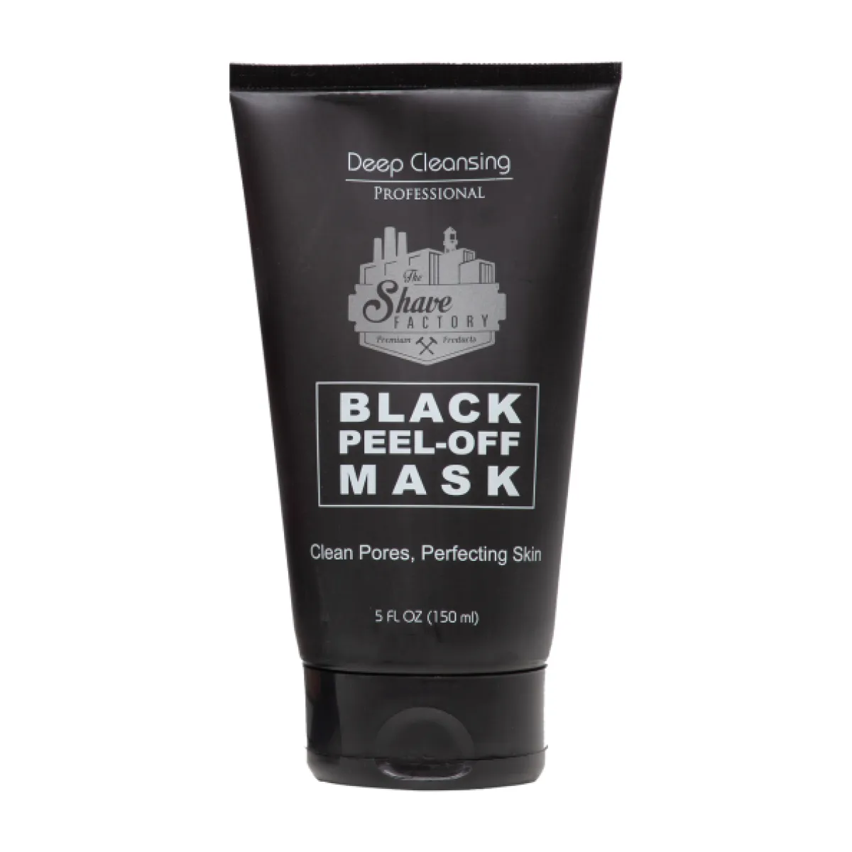The Shave Factory - Black Mask Peel - Off - Czarna maska z aktywnym węglem do oczyszczania twarzy 150ml